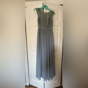 Azazie bridesmaid dress. Only warm one night for the wedding.